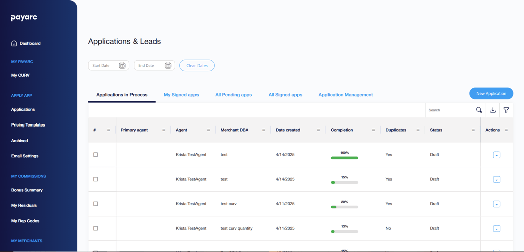 App and Leads